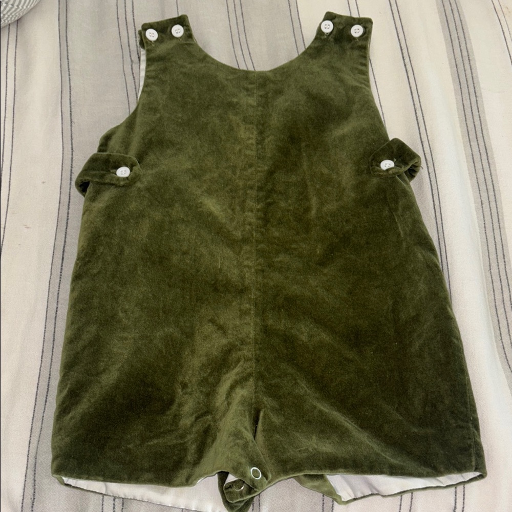 Lullaby Set 2T Velvet Romper / Jon Jon